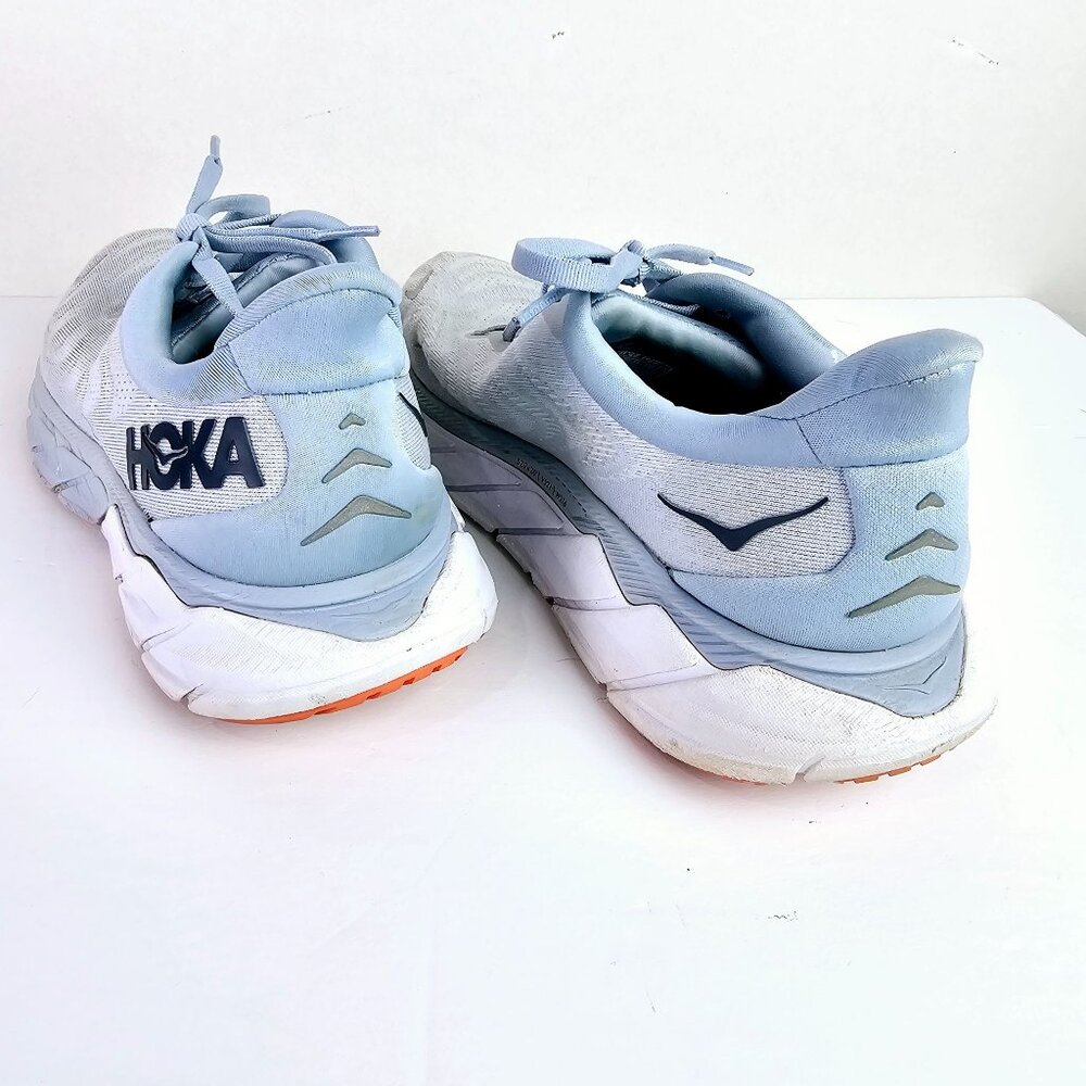 Hoka One One Arahi 6 1123195 PABF Plein Air Blue Fog Running Shoe Sneakers, 9B - Picture 8 of 10